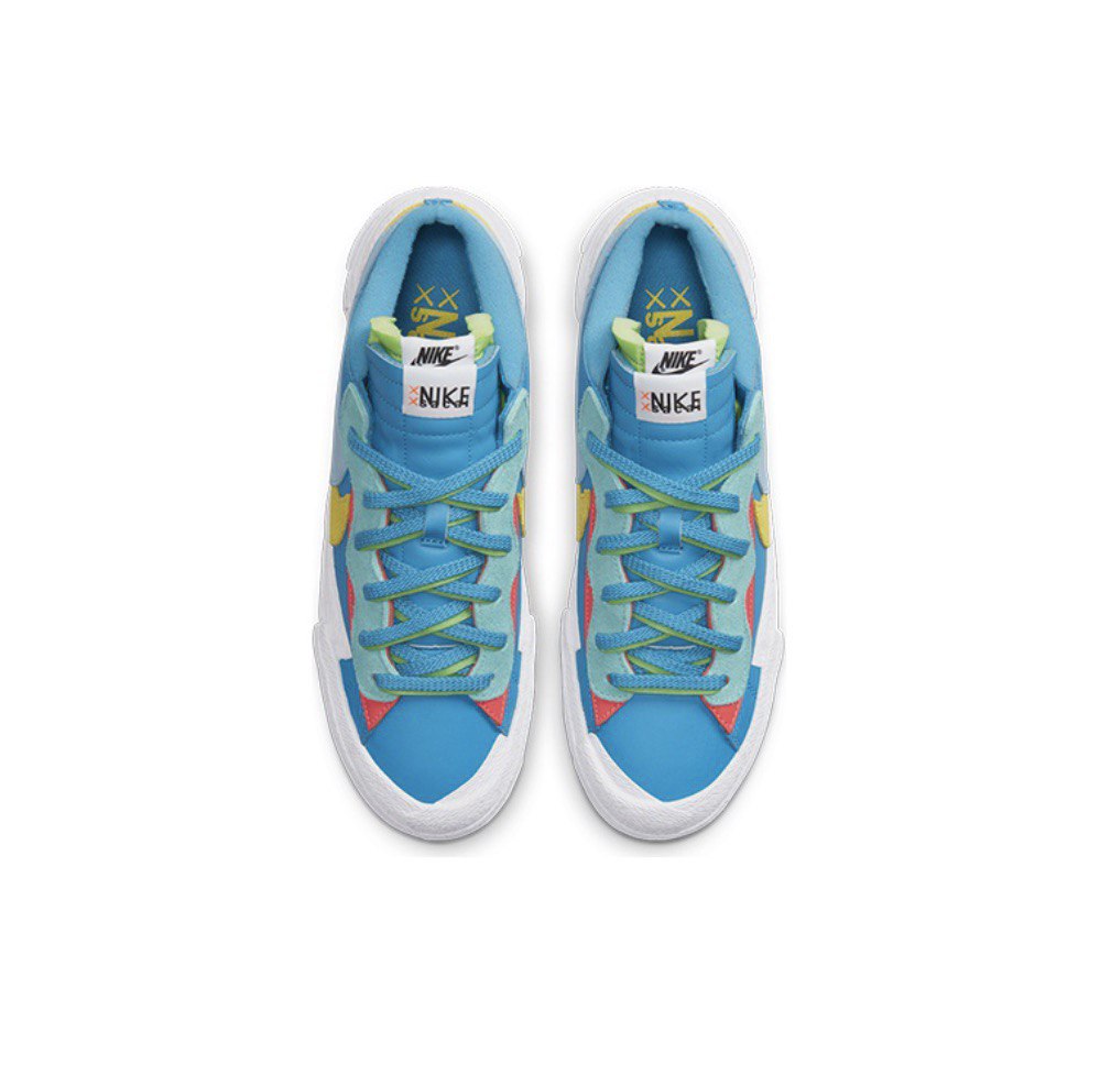 Nike Blazer Low Neptune Blue х sacai х Kaws (DM7901-400)