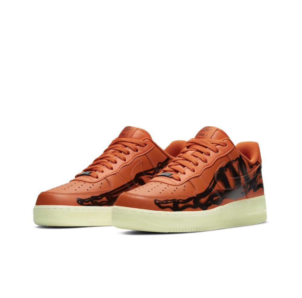 Nike Air Force 1 07 Skeleton QS Orange (CU8067-800)