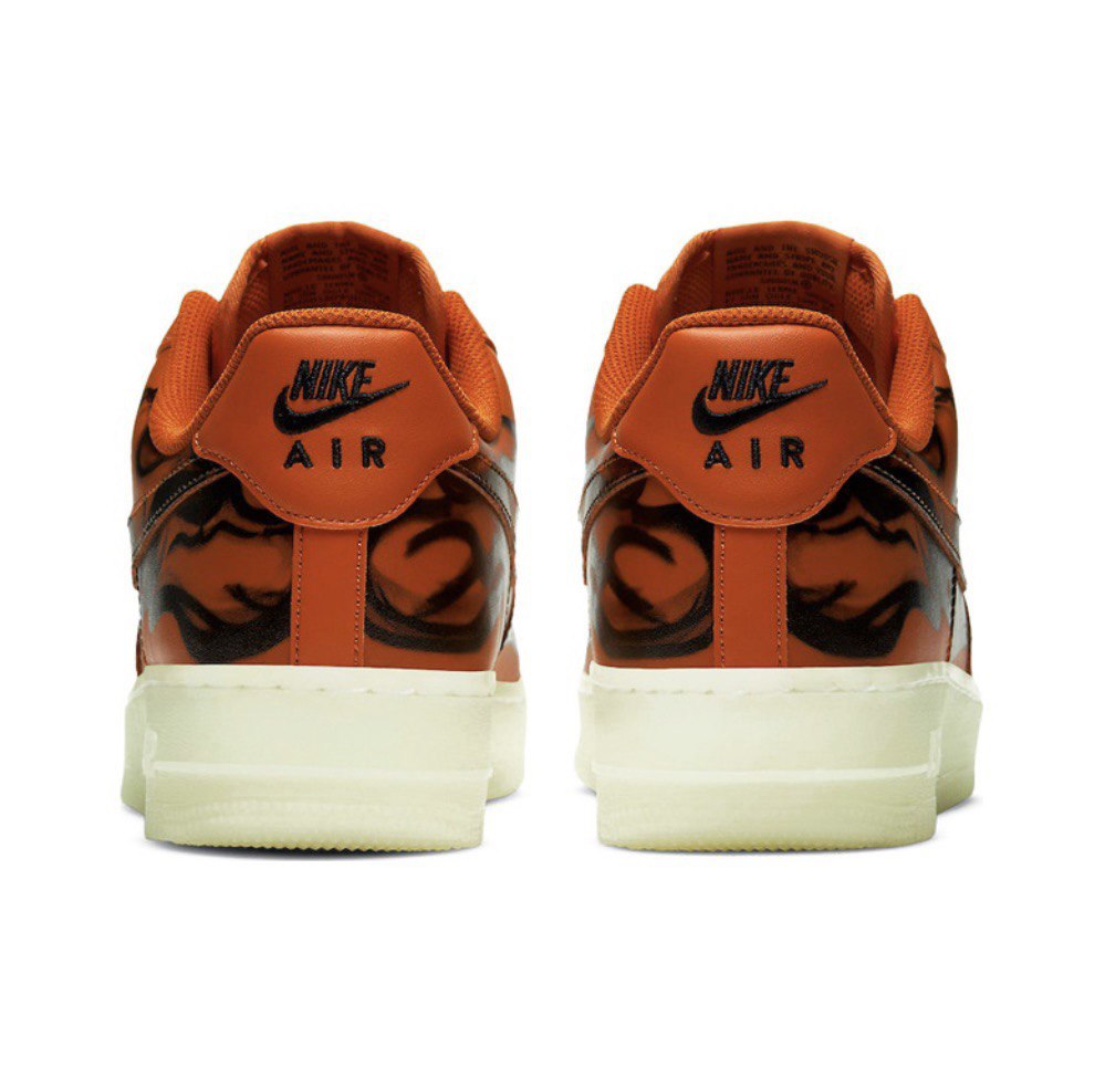 Nike Air Force 1 07 Skeleton QS Orange (CU8067-800)