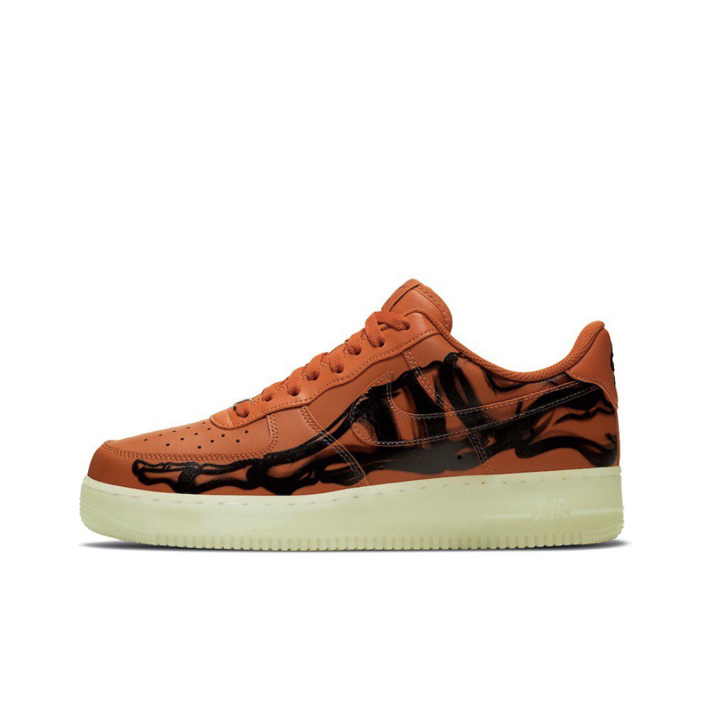 Nike Air Force 1 07 Skeleton QS Orange (CU8067-800)