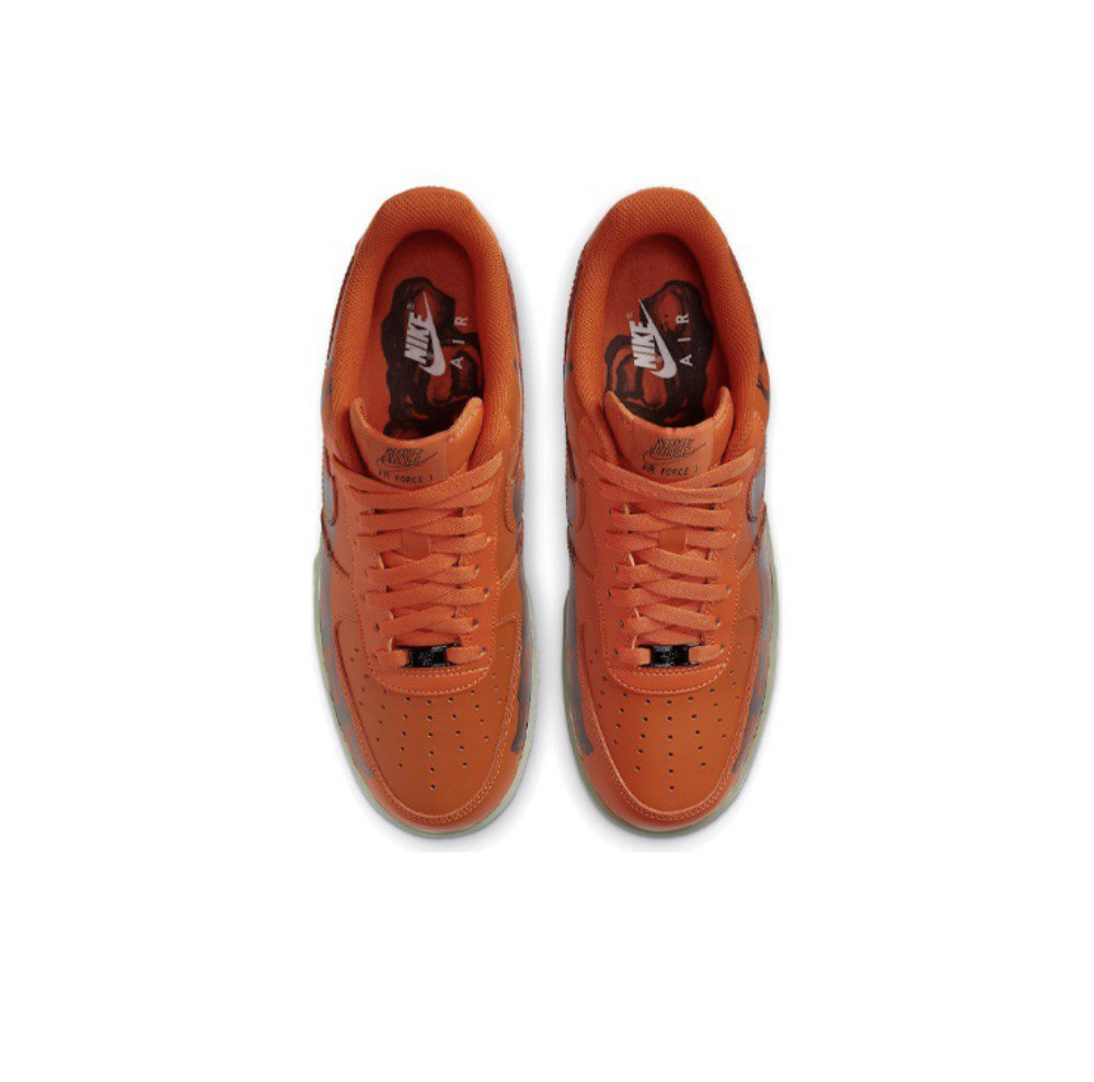 Nike Air Force 1 07 Skeleton QS Orange (CU8067-800)