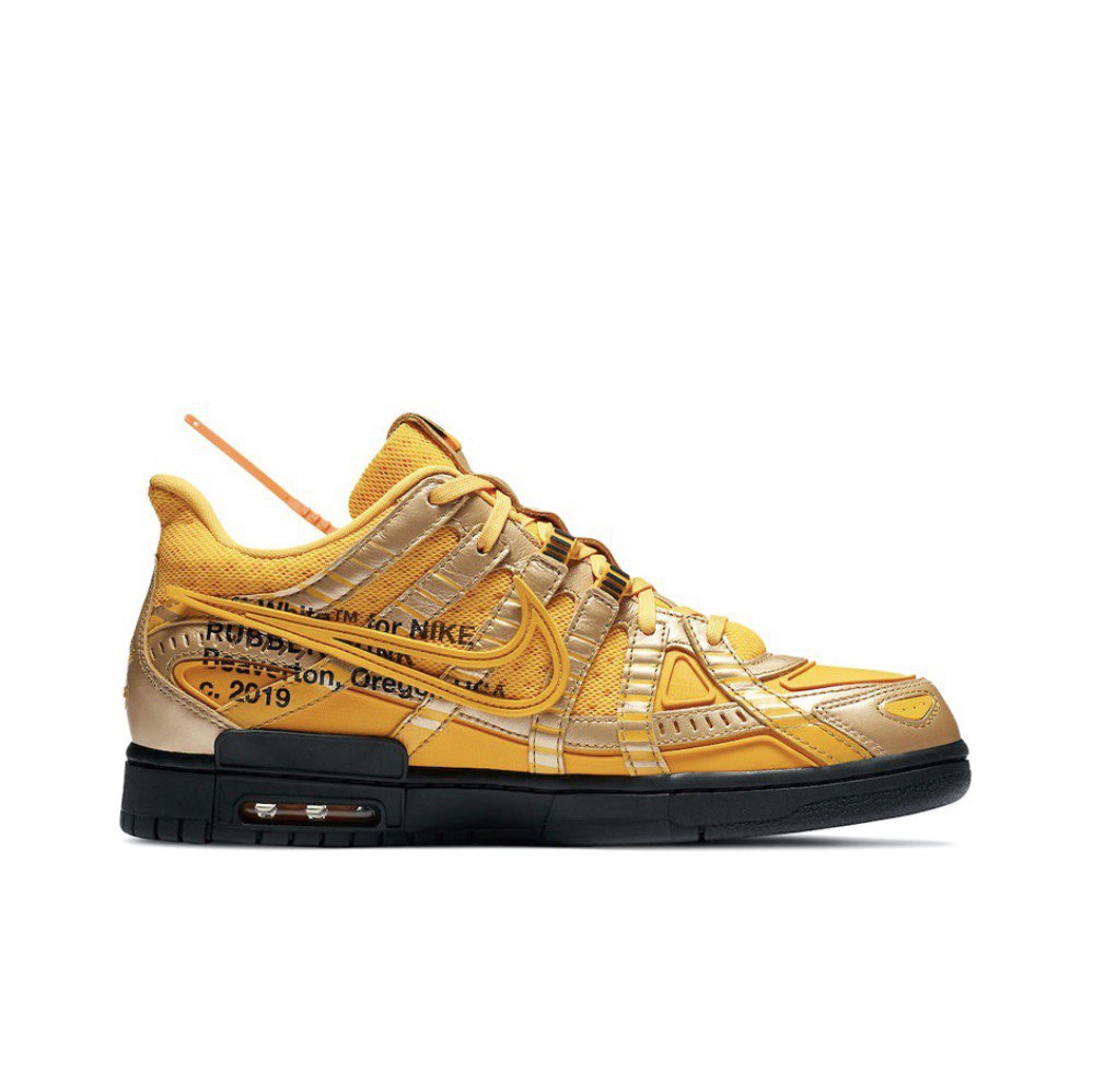 Nike Air Rubber Dunk University Gold х Off-White  (CU6015-700)