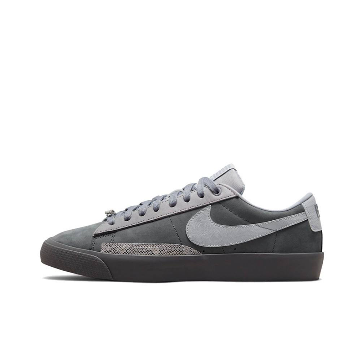 FPAR × Nike Blazer Low SB Zoom QS "Cool Grey" (DN3754-001)