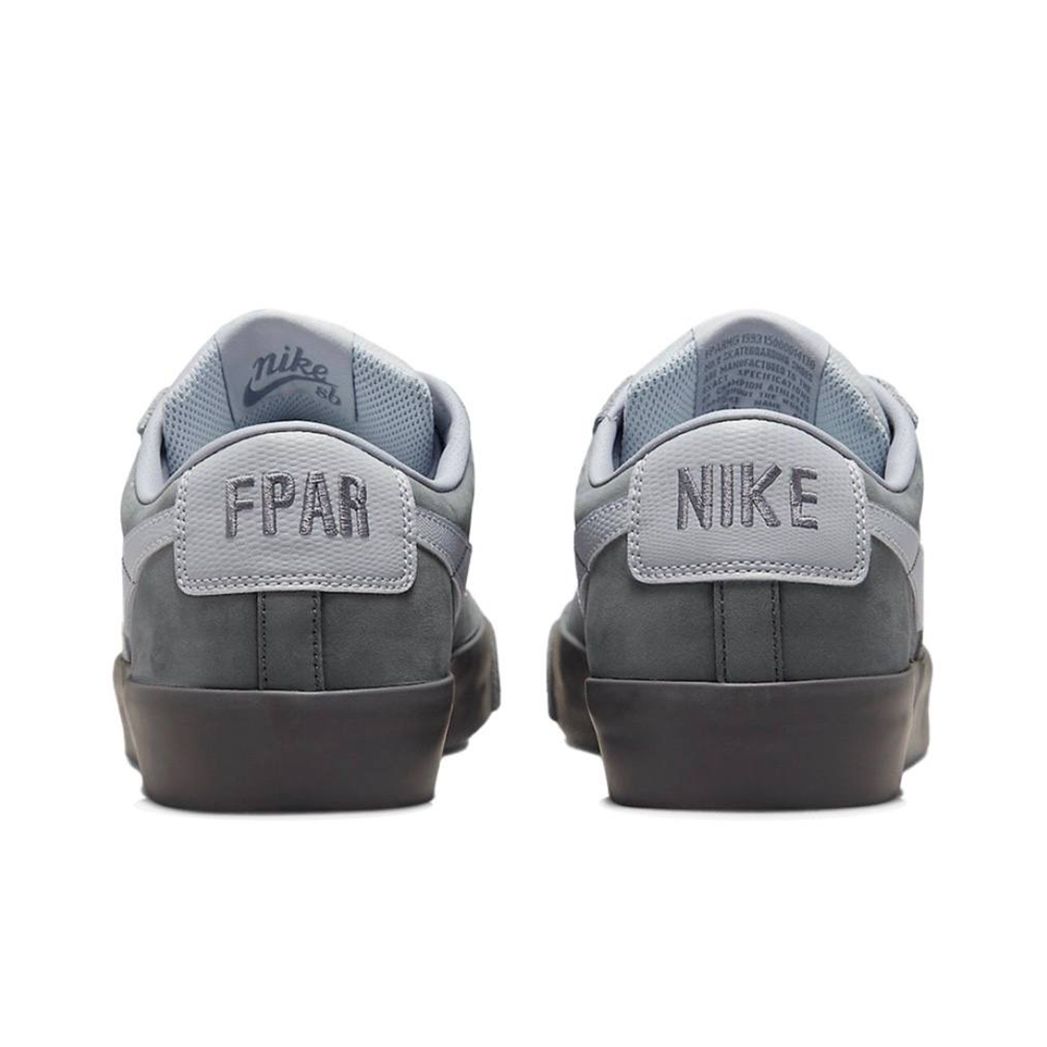 FPAR × Nike Blazer Low SB Zoom QS "Cool Grey" (DN3754-001)