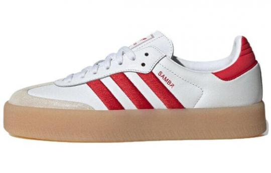 Кроссовки Adidas Originals Sambae White Better Scarlet Gum Women's ID0438