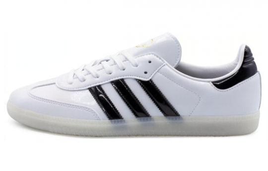 Кроссовки Adidas Originals Samba Jason Dill White Black Patent IE5158