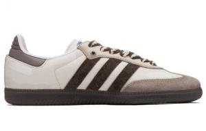 Кроссовки Adidas Originals SAMBA OG Skateboard Shoes Unisex Low-Top White Yellow/Brown B75806