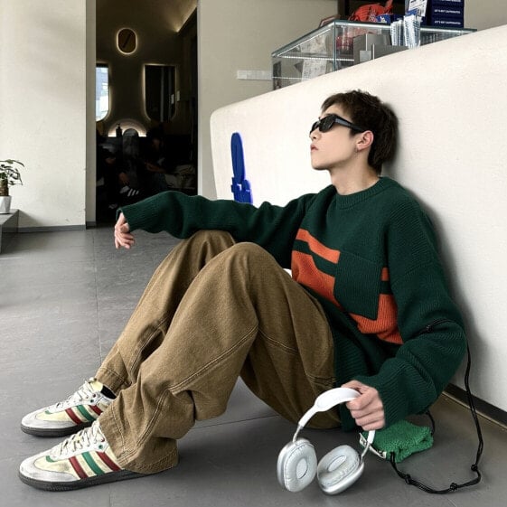 Кроссовки Adidas Originals SAMBA OG Skateboard Shoes Unisex Low-Top Beige Gray IG1024