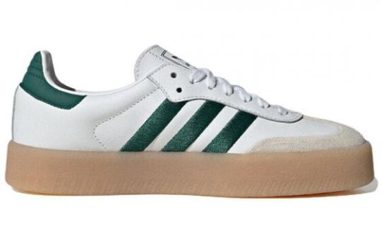 Кроссовки Adidas Originals Sambae White Collegiate Green Gum Women's ID0440