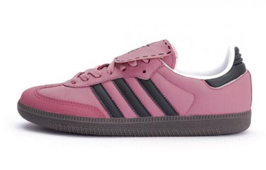 Кроссовки Adidas Originals Samba Skateboard Shoes Unisex Low-Top Pink Black B75806