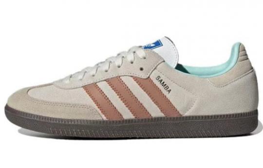 Кроссовки Adidas Originals SAMBA OG Skateboard Shoes Unisex Low-Top Blue ID2047