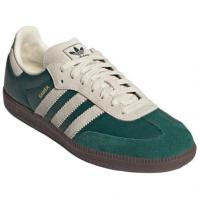 Кроссовки Adidas Originals SAMBA OG Skateboard Shoes Unisex Low-Top Green White JI3215