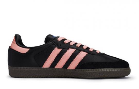 Кроссовки Adidas Originals SAMBA OG Skateboard Shoes Unisex Low-Top Flesh Pink B75807