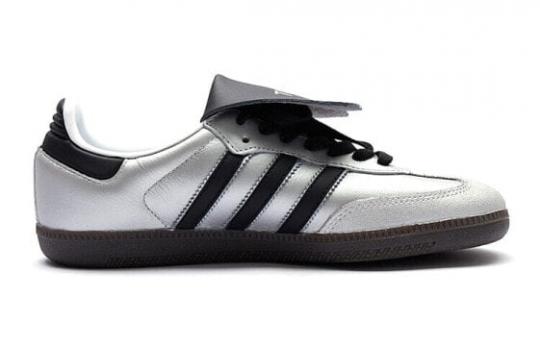 Кроссовки Adidas Originals Samba Skateboard Shoes Unisex Low-Top Black Silver IG1024