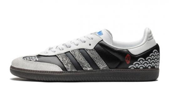 Кроссовки Adidas Originals SAMBA OG Skateboard Shoes Unisex Low-Top Silver IG1024