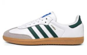 Кроссовки Adidas Originals SAMBA OG Skateboard Shoes Unisex Low-Top Green Brown IE3437