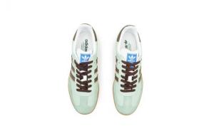 Кроссовки Adidas Originals SAMBA OG Skateboard Shoes Unisex Low-Top Green Brown IE3437