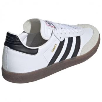 Кроссовки Samba Adidas Originals Indoor 'White Black Gum' IH6001