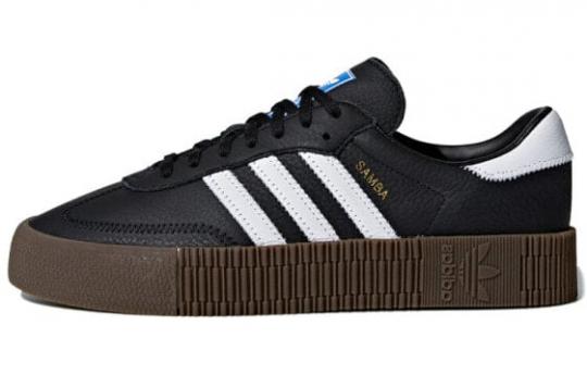 Кроссовки Adidas Originals Sambarose Black White Gum Women's B28156