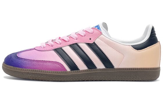 Кроссовки Adidas Originals SAMBA OG Skateboard Shoes Unisex Low-Top Pink Purple B75806