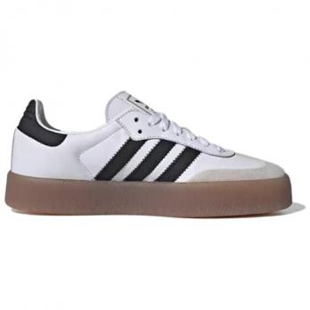 Кроссовки Adidas Originals SAMBAE Skateboard Shoes Unisex Low-Top White/No. 1 Black Jl1349