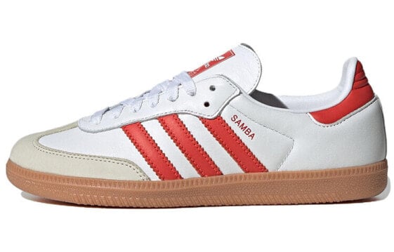 Кроссовки Adidas Samba OG 'White Solar Red Gum' Women's IF6513