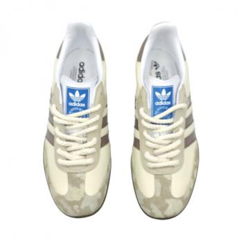 Кроссовки Adidas Originals Samba Skateboard Shoes Unisex Low-Top Beige/Brown B75806