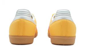 Кроссовки Adidas Originals SAMBA OG Skateboard Shoes Unisex Low-Top Yellow/Pink IE3437