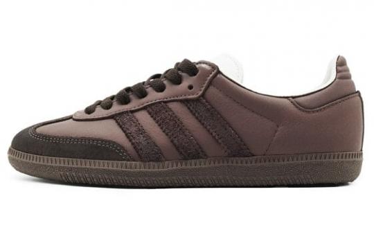 Кроссовки Adidas Originals SAMBA OG Skateboard Shoes Unisex Low-Top Brown/Coffee ID8349