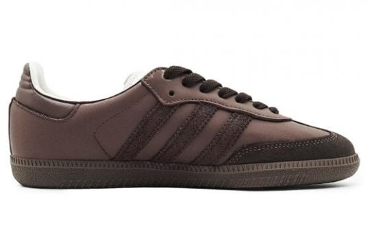 Кроссовки Adidas Originals SAMBA OG Skateboard Shoes Unisex Low-Top Brown/Coffee ID8349