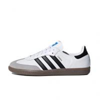 Кроссовки Adidas Originals SAMBA OG Skateboard Shoes Unisex Low-Top White Red/Green B75806