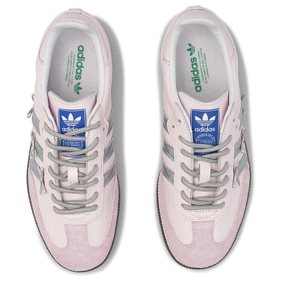Кроссовки Adidas Originals SAMBA OG Skateboard Shoes Unisex Low-Top Silver Pink B75806