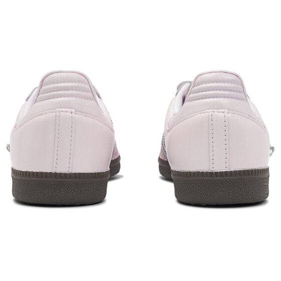 Кроссовки Adidas Originals SAMBA OG Skateboard Shoes Unisex Low-Top Silver Pink B75806