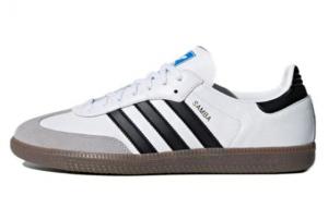 Кроссовки Adidas Originals SAMBA OG Skateboard Shoes Unisex Low-Top Beige Brown Blue B75806