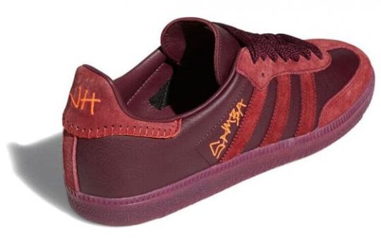 Кроссовки Adidas Jonah Hill X Samba Maroon FW7456