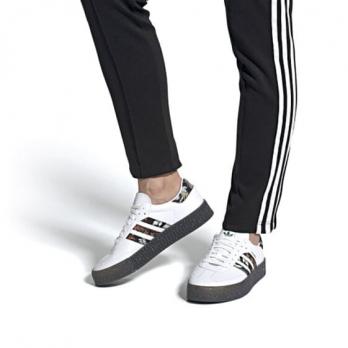 Кроссовки adidas originals Samba Rose Black White Women's FZ3632