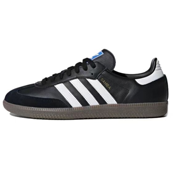 Кроссовки Adidas Originals SAMBA OG Skateboard Shoes Unisex Low-Top Purple Black B75807
