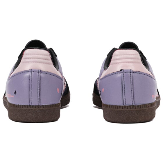 Кроссовки Adidas Originals SAMBA OG Skateboard Shoes Unisex Low-Top Purple Black B75807