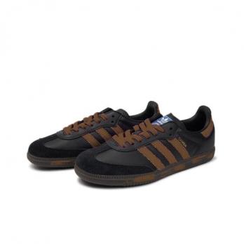 Кроссовки Adidas Originals Samba Skateboard Shoes Unisex Low-Top Black/Brown B75807