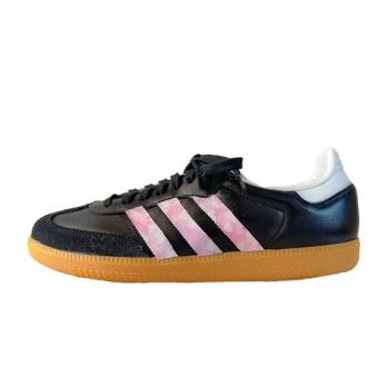 Кроссовки Adidas Originals SAMBA OG Skateboard Shoes Unisex Low-Top Pink IE3437