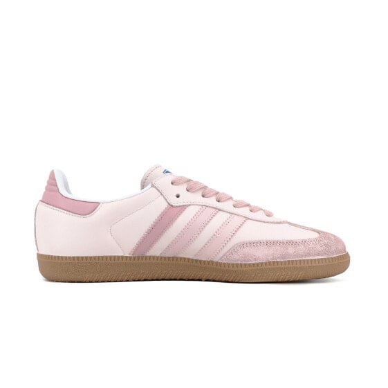 Кроссовки Adidas Originals SAMBA OG Skateboard Shoes Unisex Low-Top Pink/White IE3437