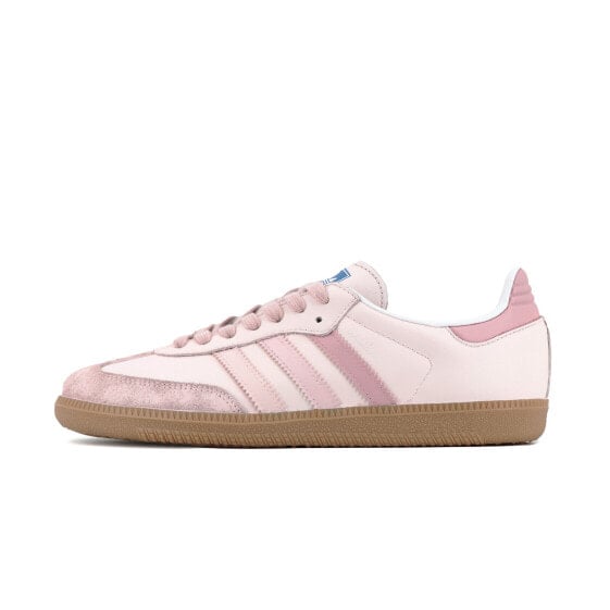 Кроссовки Adidas Originals SAMBA OG Skateboard Shoes Unisex Low-Top Pink/White IE3437