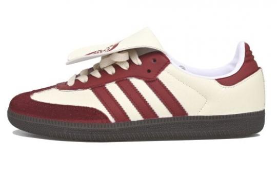 Кроссовки Adidas Originals Samba Skateboard Shoes Unisex Low-Top Red/Beige B75806