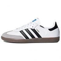 Кроссовки Adidas Originals SAMBA OG Skateboard Shoes Unisex Low-Top Blue Pink/White B75806