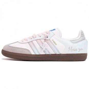 Кроссовки Adidas Originals SAMBA OG Skateboard Shoes Unisex Low-Top Blue Pink/White B75806