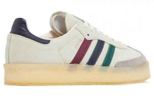 Кроссовки Adidas Originals Clarks 8th Street Samba By Ronnie Fieg Kithmas White Multi IE4032