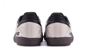 Кроссовки Adidas Originals SAMBA OG Skateboard Shoes Unisex Low-Top Beige White Black B75807