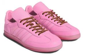 Кроссовки Adidas Originals Samba Pharrell Humanrace Pink IE7295