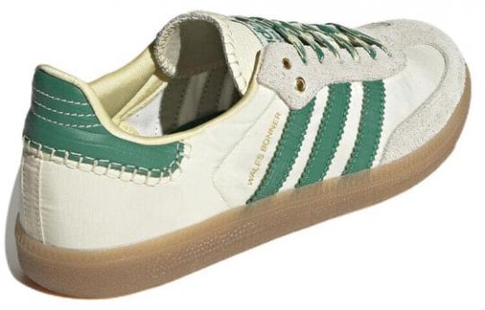 Кроссовки Adidas Wales Bonner X Samba Cream White Bold Green GY4344