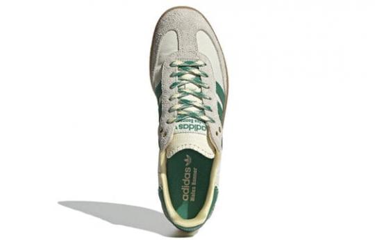 Кроссовки Adidas Wales Bonner X Samba Cream White Bold Green GY4344